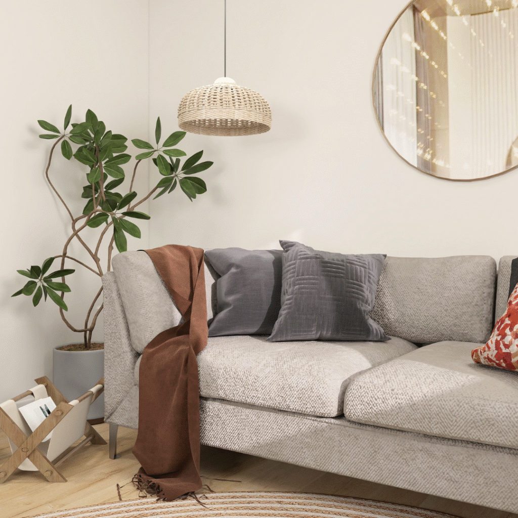 3d visualisation - living room