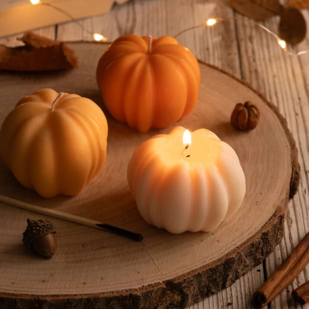 Autumn Home Decor - candles